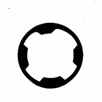 1967-73 Trunk & Door Lock Cylinder Gasket