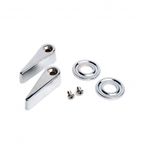 1968-69 Seat Latch Handle & Bezel Set