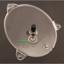 1969-70 Clock Lens & Pointer Assembly