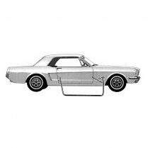 1969-70 Door Weatherstripping - Foreign