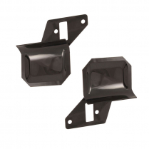 1969-70 Deluxe Door Trim Plates - Black