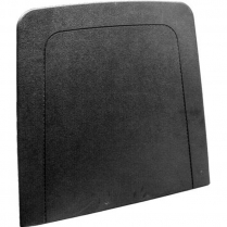 1968-70 Front Seat Back Trim Panel - Black