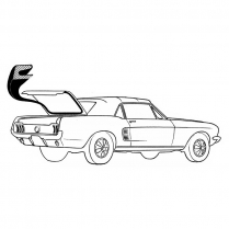 1965-72 Torino trunk w/s (15ft)