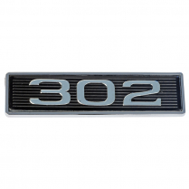 302 Hood Scoop Emblem