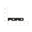 1979-85 Ford Trunk Emblem - Black