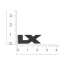 1984-93 LX Trunk Emblem - Black