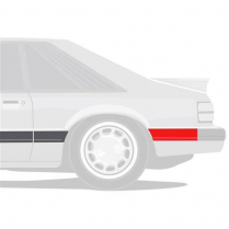 1985-86 Rear of Quarter Body Moulding LH