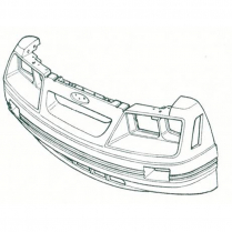 1985-86 GT Front Bumper Cover