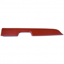 1987-93 Door Arm Rest Pad LH - Scarlett Red