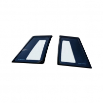 1987-93 Coupe Quarter Windows with Mustang script