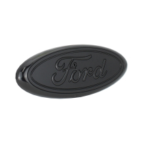 Ford Oval Emblem 3.5" - Two Tone - Black