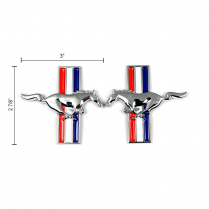 1994-04 Running Horse Fender Emblems