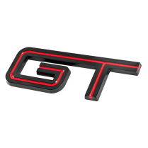 2005-10 GT Fender Emblem - Gloss Black with Red Line