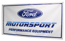 Ford Motorsport Banner - 2 color