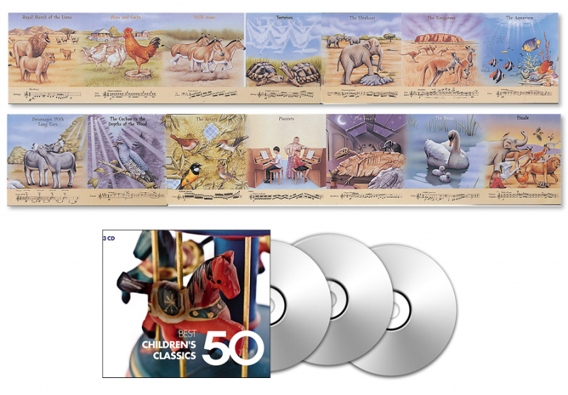 CARNIVAL OF THE ANIMALS Chart & 3-CD Set Music in Motion