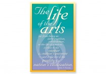 JFK: THE LIFE OF THE ARTS Poster