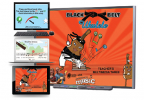 BLACK BELT UKULELE Teacher's Multimedia 3 Subscription