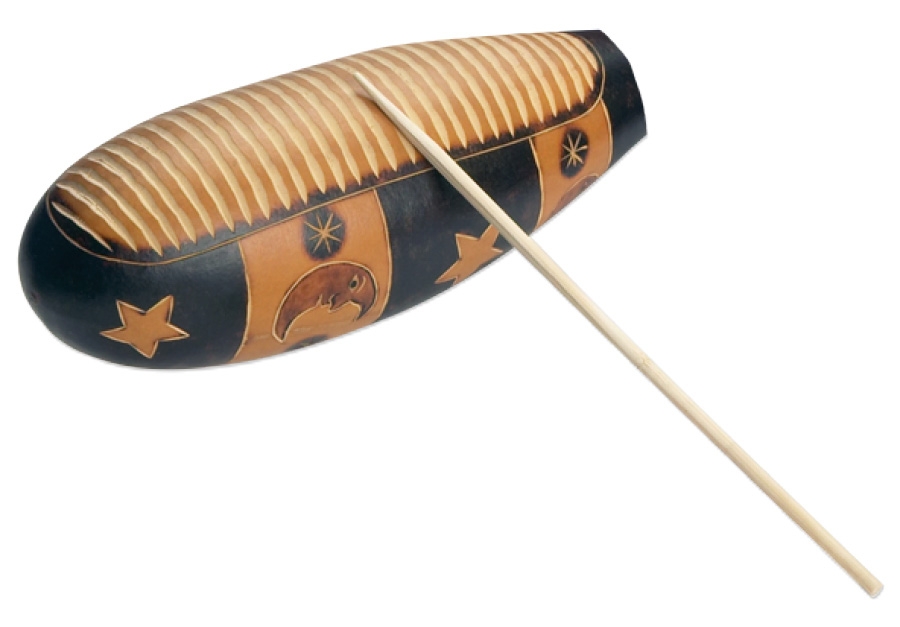 Guiro Gourde Naturelle – Instrument Percussion Latine – Varinligourdart