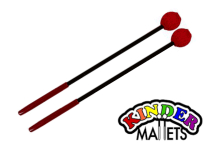 Kinder XYLOPHONE MALLETS, Hard Yarn