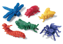 BACKYARD BUG COUNTERS Set of 72