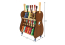 MOBILE UKULELE RACK for 18-Soprano Size Ukes