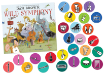 WILD SYMPHONY Hardback & Music-Go-Rounds MUSICAL INSTRUMENTS Set