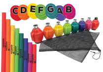 Soundbellows 8-NOTE C MAJOR DIATONIC Jumbo Set Low, Music-Go-Rounds ALPHADOTS & BOOMWHACKERS