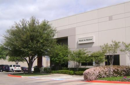 Music in Motion warehouse/showroom