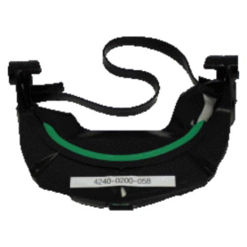 V-Gard univ frame w/debris control,non-metal, flat rub strap