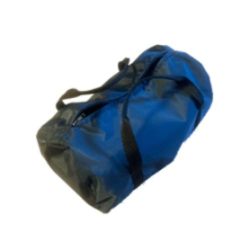 Duffle Bag - 9" Diameter x 17" Long - Nylon - Blue