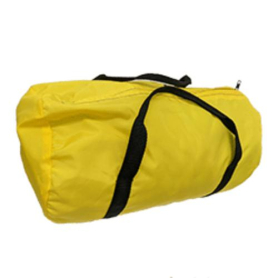 Duffle Bag - 9" Diameter x 17" Long - Nylon - Yellow