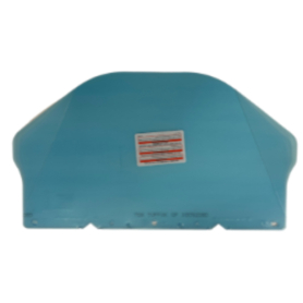 V-Gard Visor, Contoured, Clear PC