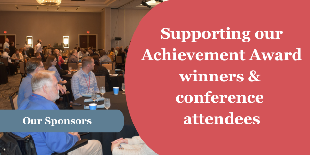 Supporting our the Achievement Award winners & conefernce attendees