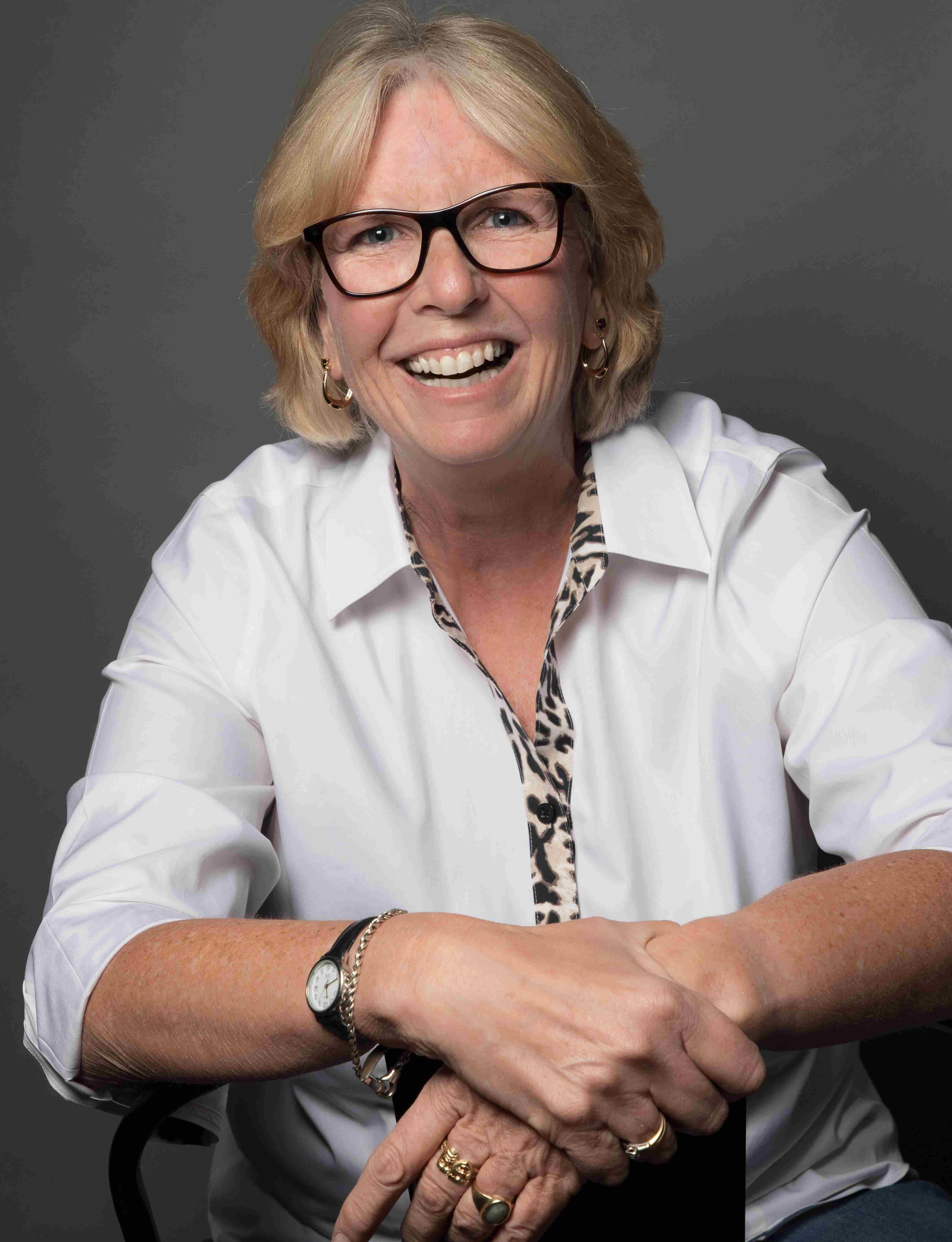 Photo of Jan McInnis, emcee for the 2025 Awards Banquet