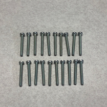 SCREW - 2.5MM X 20MM SLOTTED HD.