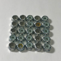 LOCKNUT 6-32, NYLN INSRT, ZINC PLATE