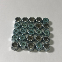 LOCKNUT 8-32, NYLN INSRT, ZINC PLATE
