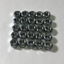 LOCKNUT 1/4-20 NYLN INSRT, ZINC PLAT