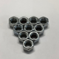 LOCKNUT 7/16-14 NYL INSRT, ZINC PLAT