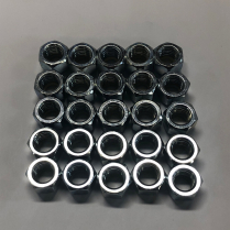 LOCKNUT 1/2-13 NYL INSRT, ZINC PLATE