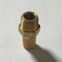 FILTER/MUFFLER- 1/8 NPT,250 PSIG BRZ