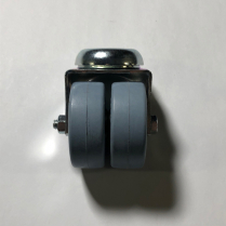CASTER- o2" DUAL WHEEL