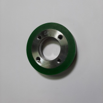 HUB & TIRE UPPER B/W GUIDE ROLLER