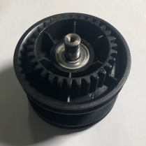 PULLEY- ROUND BELT-GEARED