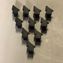 LH RAIL PLUG PBW PKG(10)
