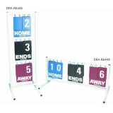 HORIZONTAL DOUBLE SIDED SCOREFRAME - SCORES 0 TO 49
