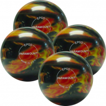 PARAMOUNT MARBLEIZED - NOIR/ROUGE/JAUNE - QUILLES-CHANDELLES