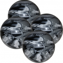 PARAMOUNT MARBLEIZED - NOIR/BLANC/GRIS - QUILLES-CHANDELLES