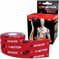 GENESIS K-MOTION TAPE - 1 ROLL - RED