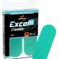 GENESIS EXCEL #5 TAPE AQUA &ndash; 40 COUNT